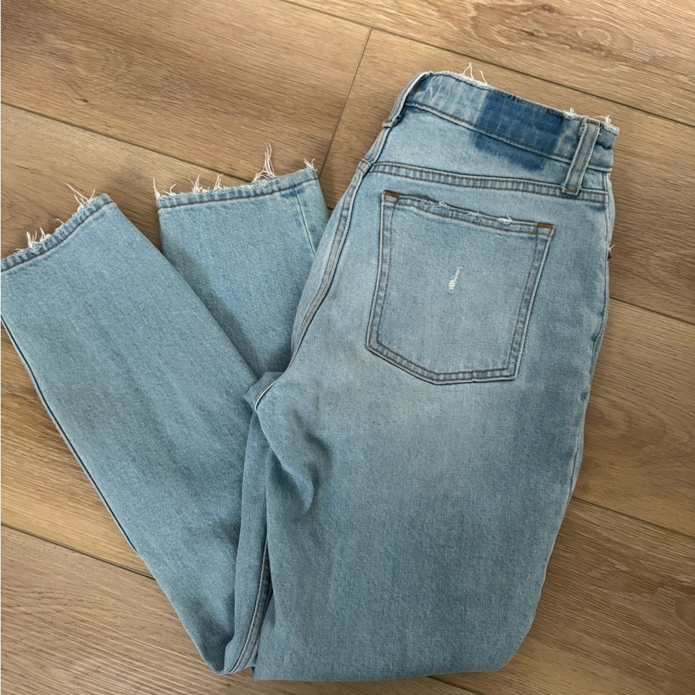 Abercrombie & Fitch skinny high-rise 28 6R distressed curve love